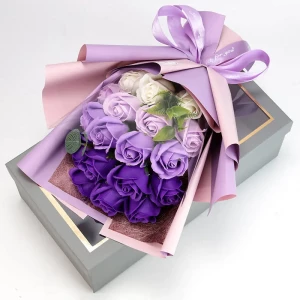 Multi Color Soap Flower Bouquet